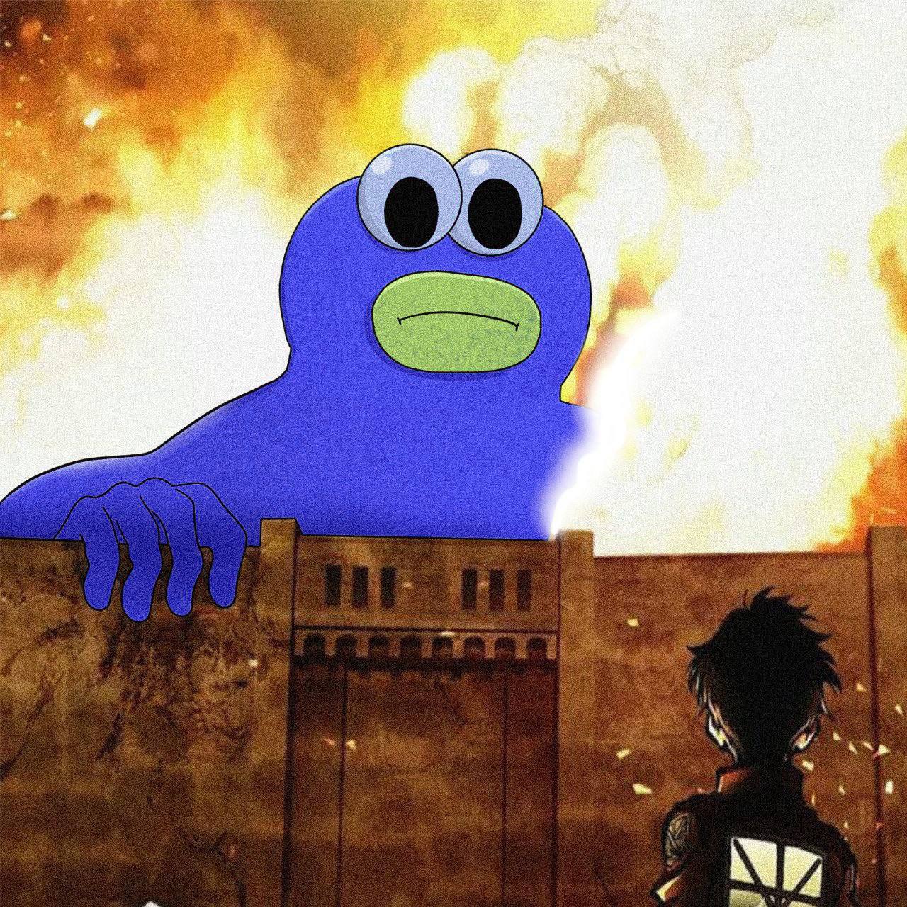 Giant Splo Kaiju Scene